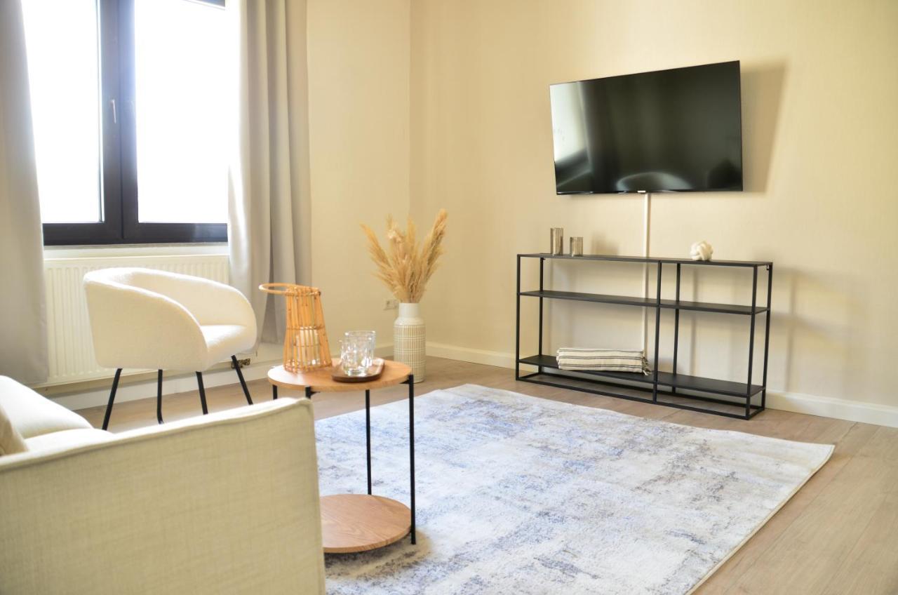 Milpau Bottrop 2 - Modernes Und Zentrales Premium-Apartment Fuer 4 Personen Mit Queensize-Bett Und Einzelbetten - Netflix, Nespresso Und Smart-Tv Exterior foto